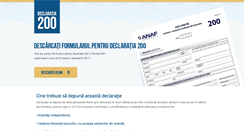 Desktop Screenshot of declaratia200.ro