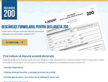 Tablet Screenshot of declaratia200.ro
